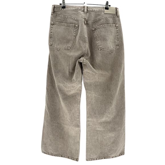 Citizens Of Humanity Wide Leg Tan Gaucho Size 30 Jeans - Picture 3 of 4